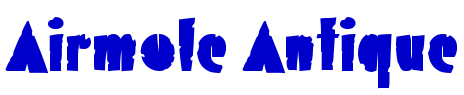 Airmole Antique шрифт